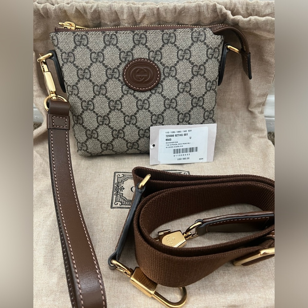 GUCCI messenger crossbody/clutch